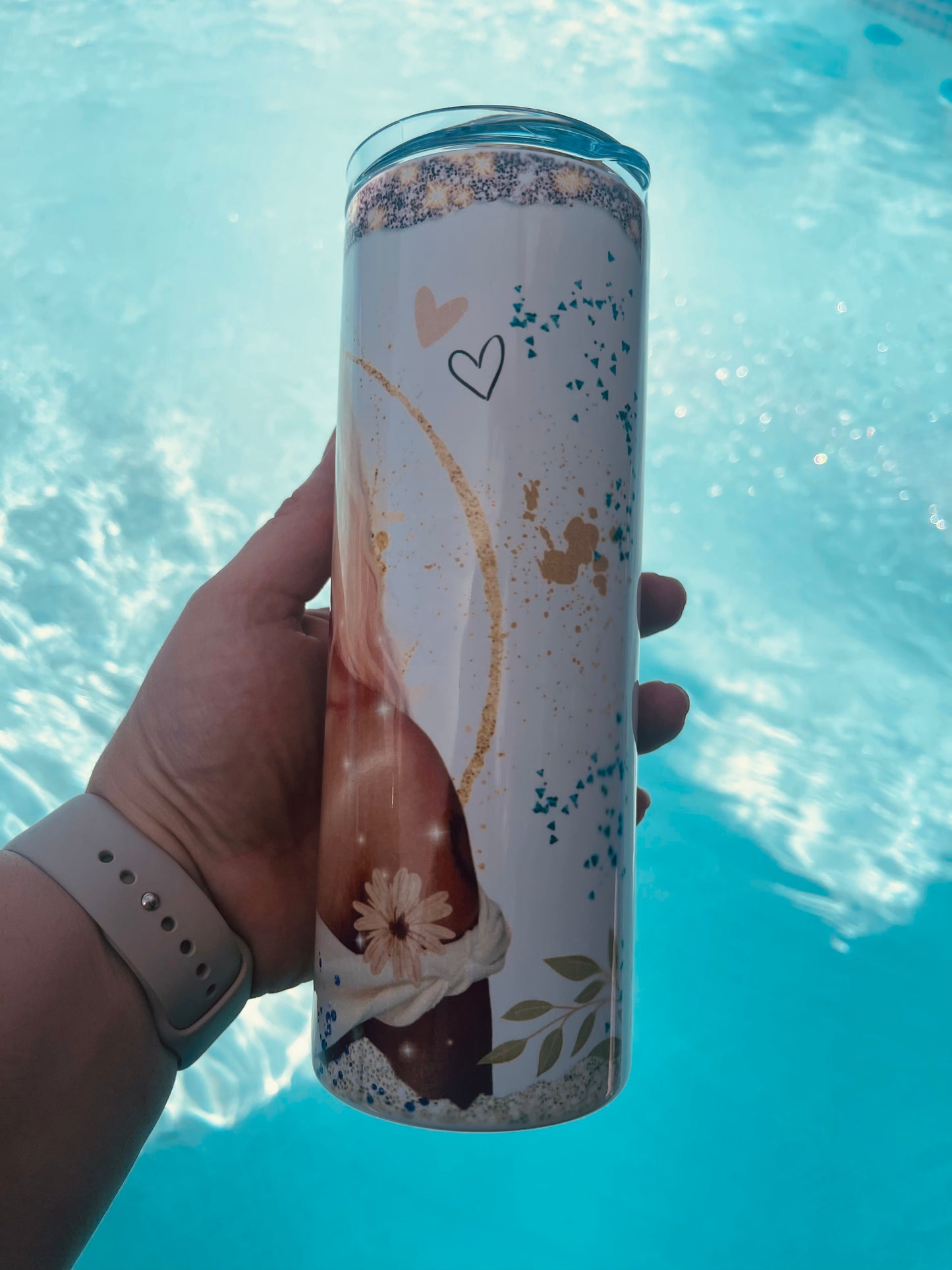 Pink Karol G Tumbler