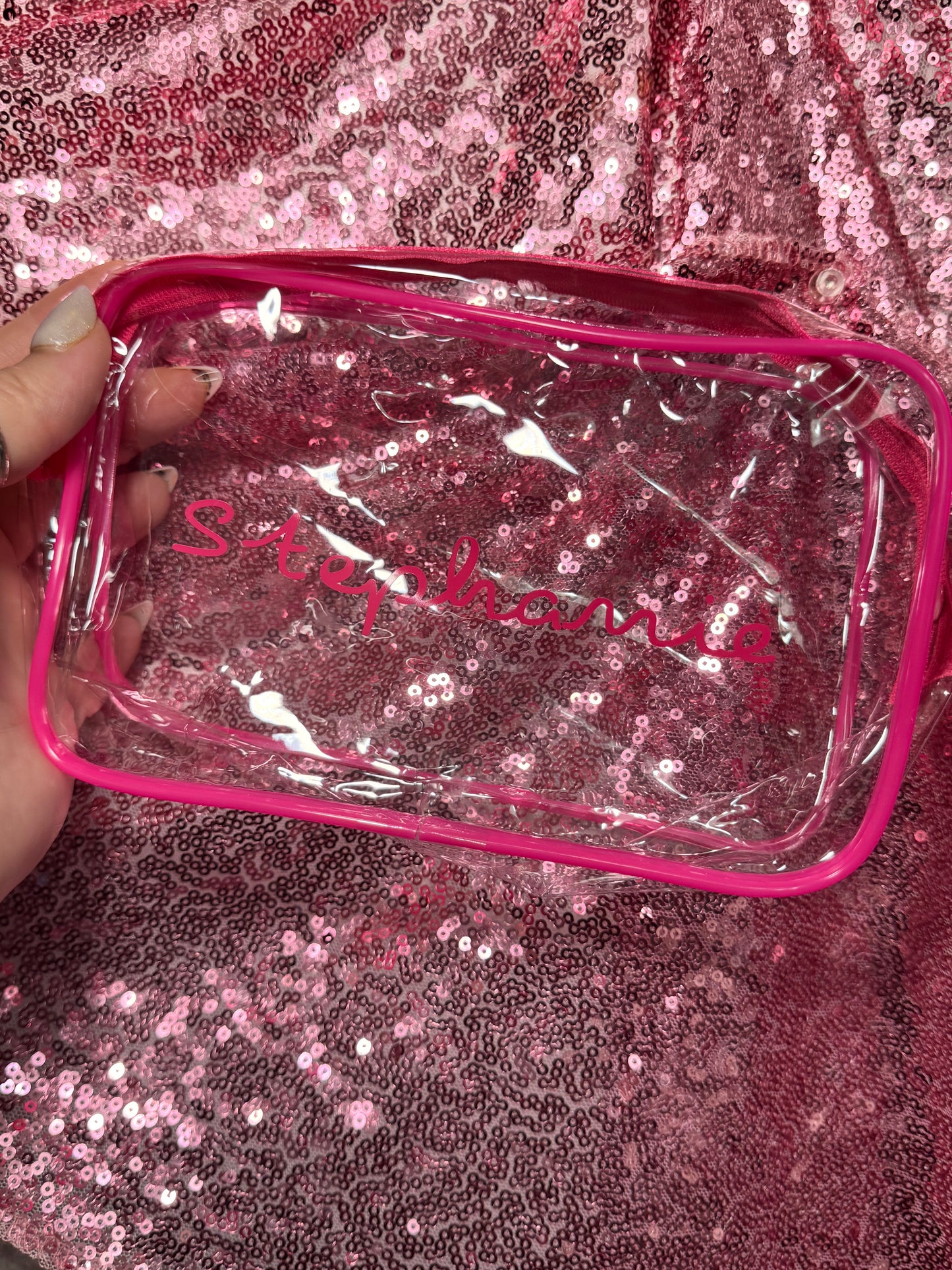 Personalized Makeup Bag